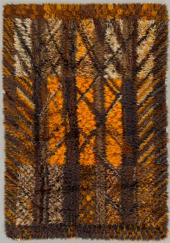 MARIANNE RICHTER, MATTA, rya, "Kolmården", 1960-tal. 198 x 140 cm.