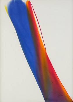 827. Paul Jenkins, "Phenomena Pedestal of Fire".