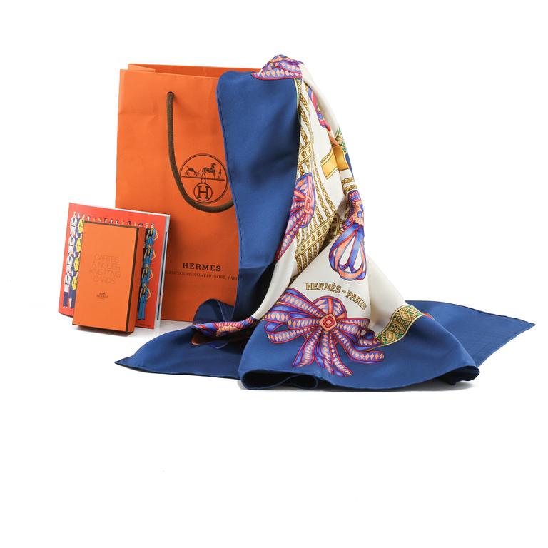 SCARF, "Les Rubans Du Cheval", Joachim Metz, Hermès.