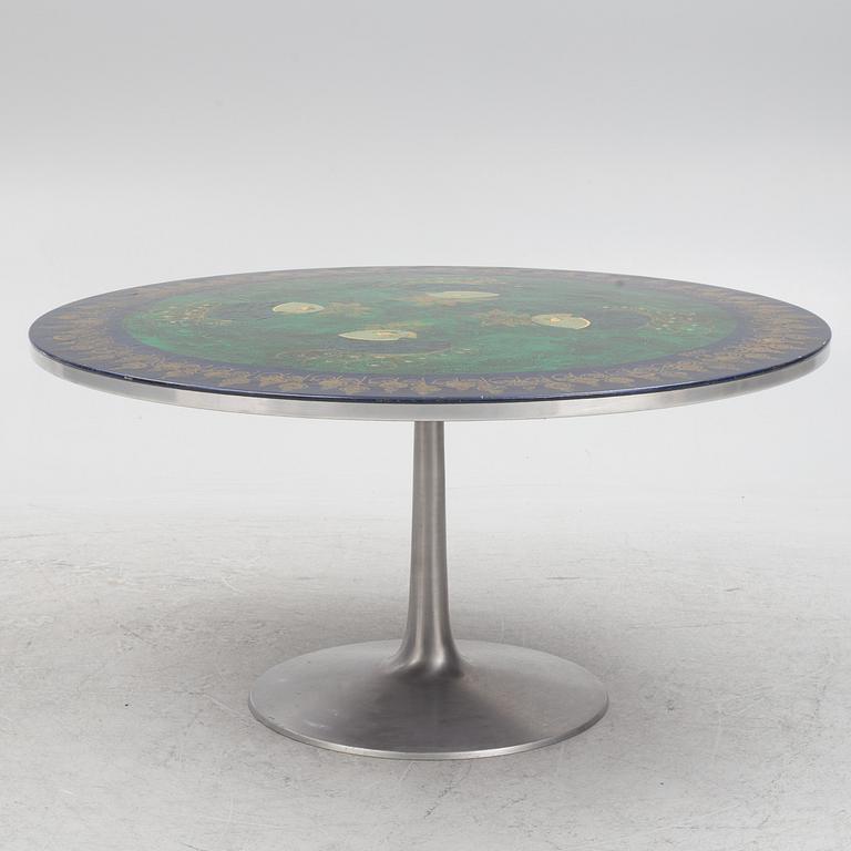 Poul Cadovius, Susanne Fjeldsoe Mygge and Björn Wiinblad, dining table, "Mygge", Cado, Denmark, 1970s/80s.