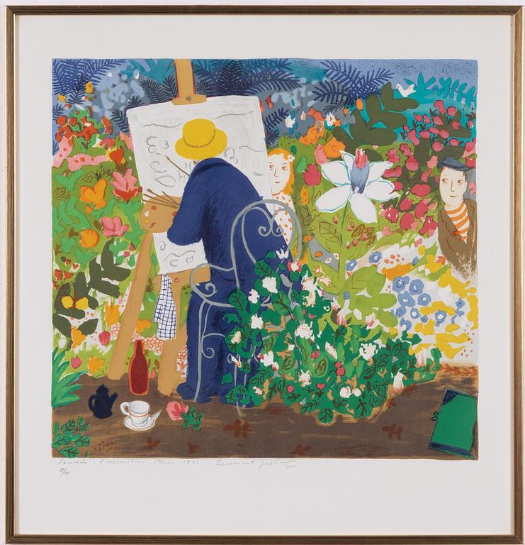 Lennart Jirlow, "Souvenir l'exposition Paris 1976".