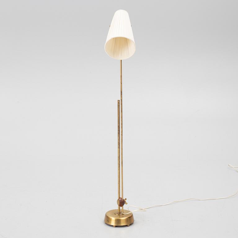 Hans Bergström, a model 543 floor lamp, ateljé Lyktan, Åhus, 1950's.
