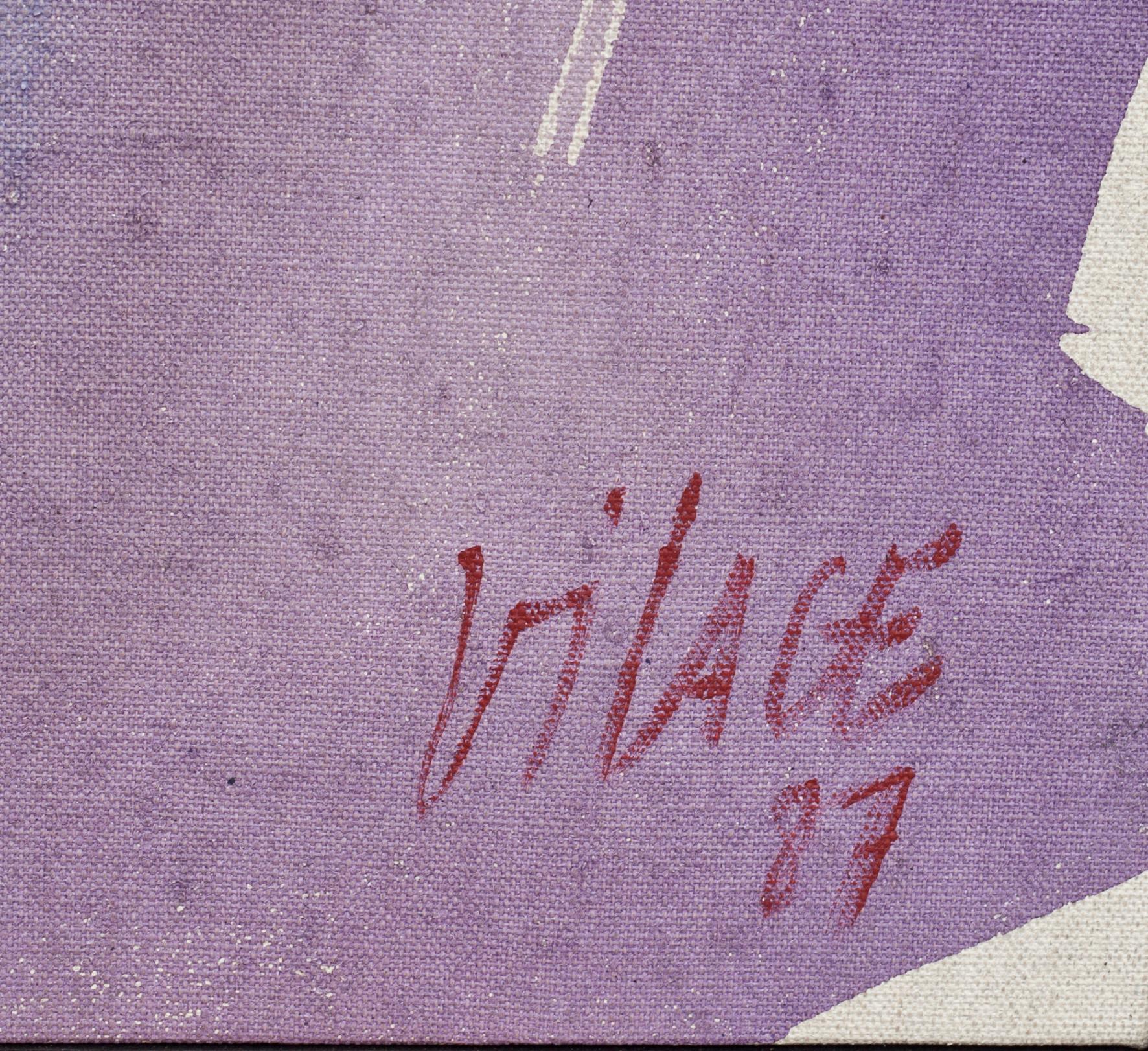 MICHEL VILAGE, akryl på duk, signerad och daterad 87.