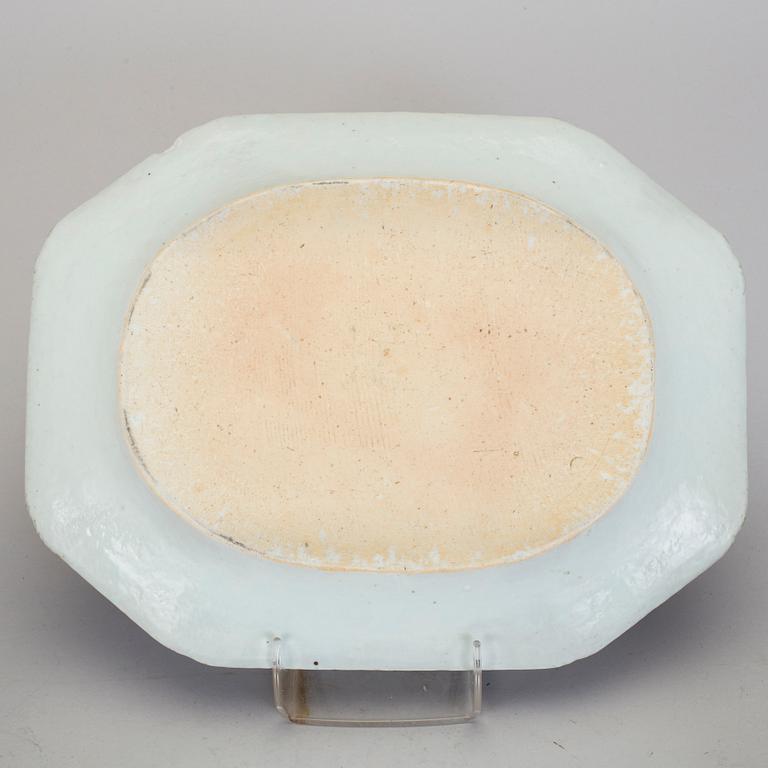 STEKFAT, 4 st, Kina, 1800-tal.