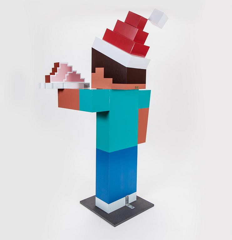 MINECRAFT STEVE, NK 2015, JoAnn Tan Studio.