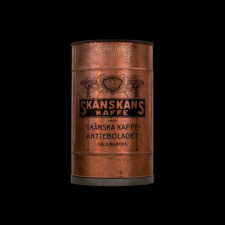 KAFFETUNNA Skånskans kaffe. 1900-talets första hälft.