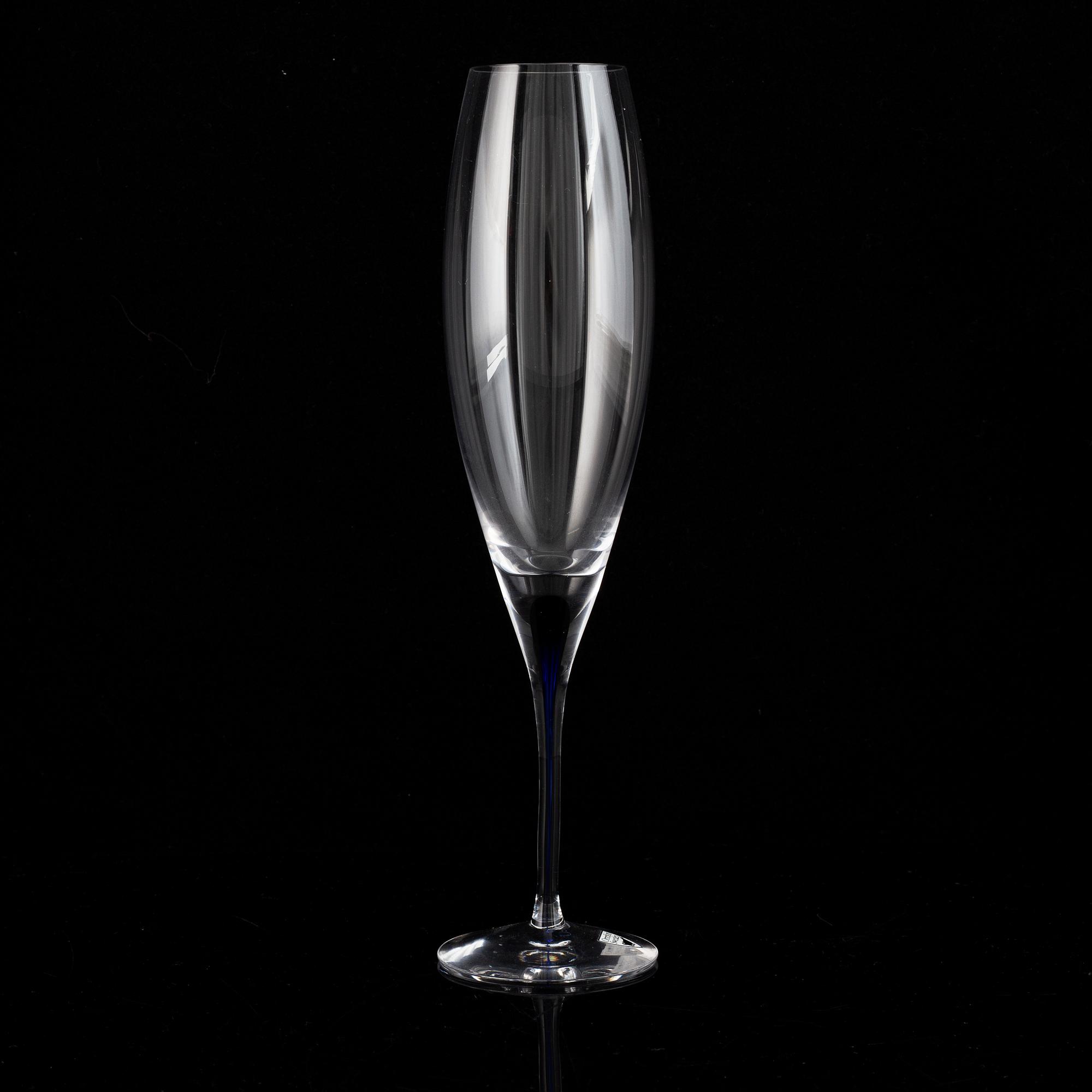 ERIKA LAGERBIELKE, glasservis, 54 delar, "Intermezzo", Orrefors.