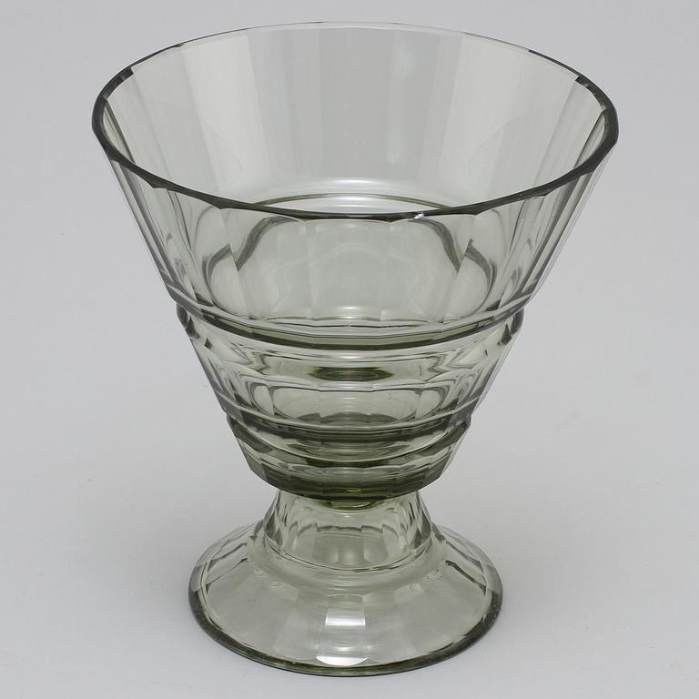 SKÅL, glas, Eda glasbruk, dat 1931.