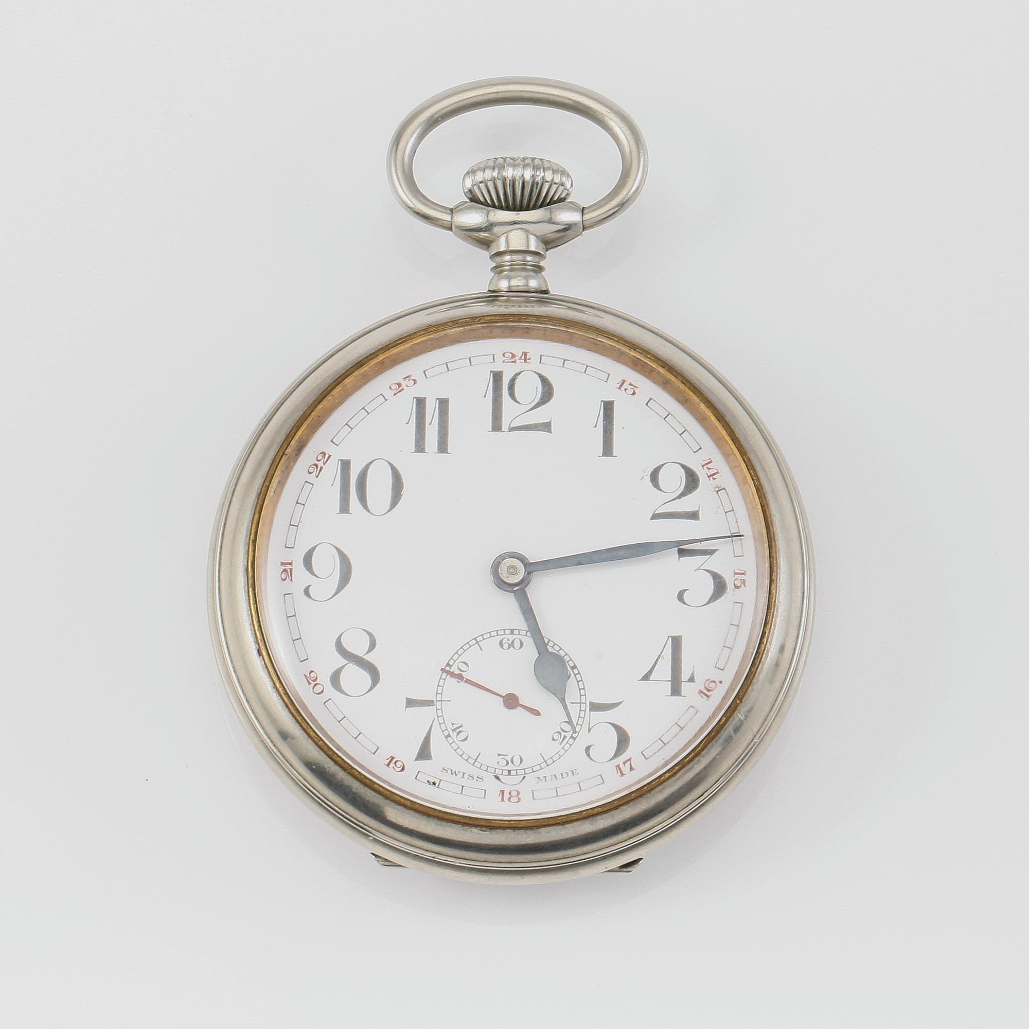 FICKUR, nickel, Telegrafverket, 1900-talets första hälft.
