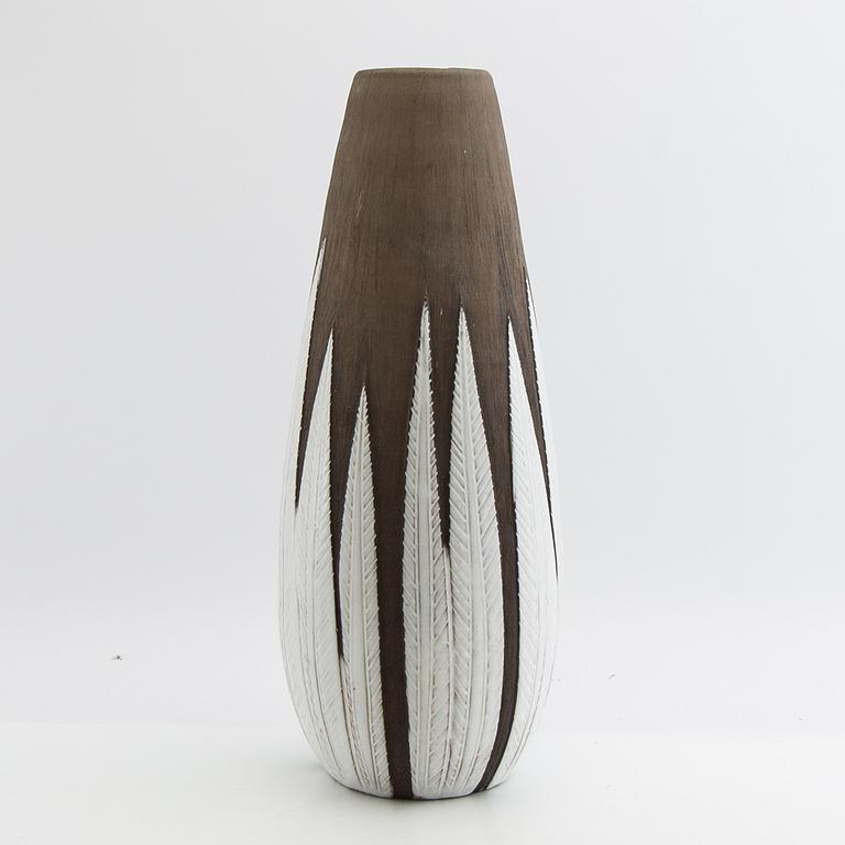 Anna-Lisa Thomson, Floor vase "Paprika" Uppsala Ekeby.