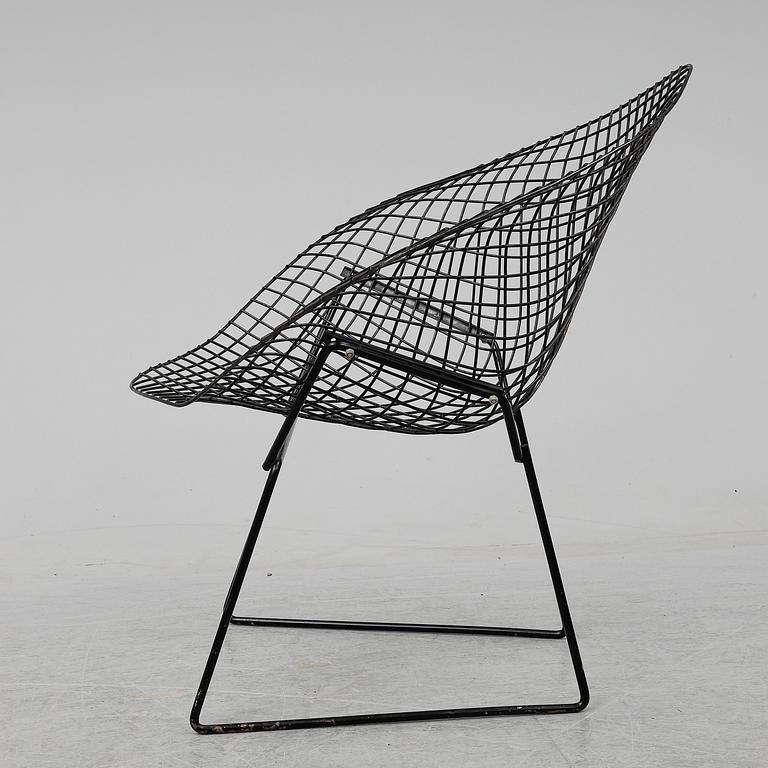 HARRY BERTOIA, STOL "Diamond Chair". Modellen formgiven år 1952.