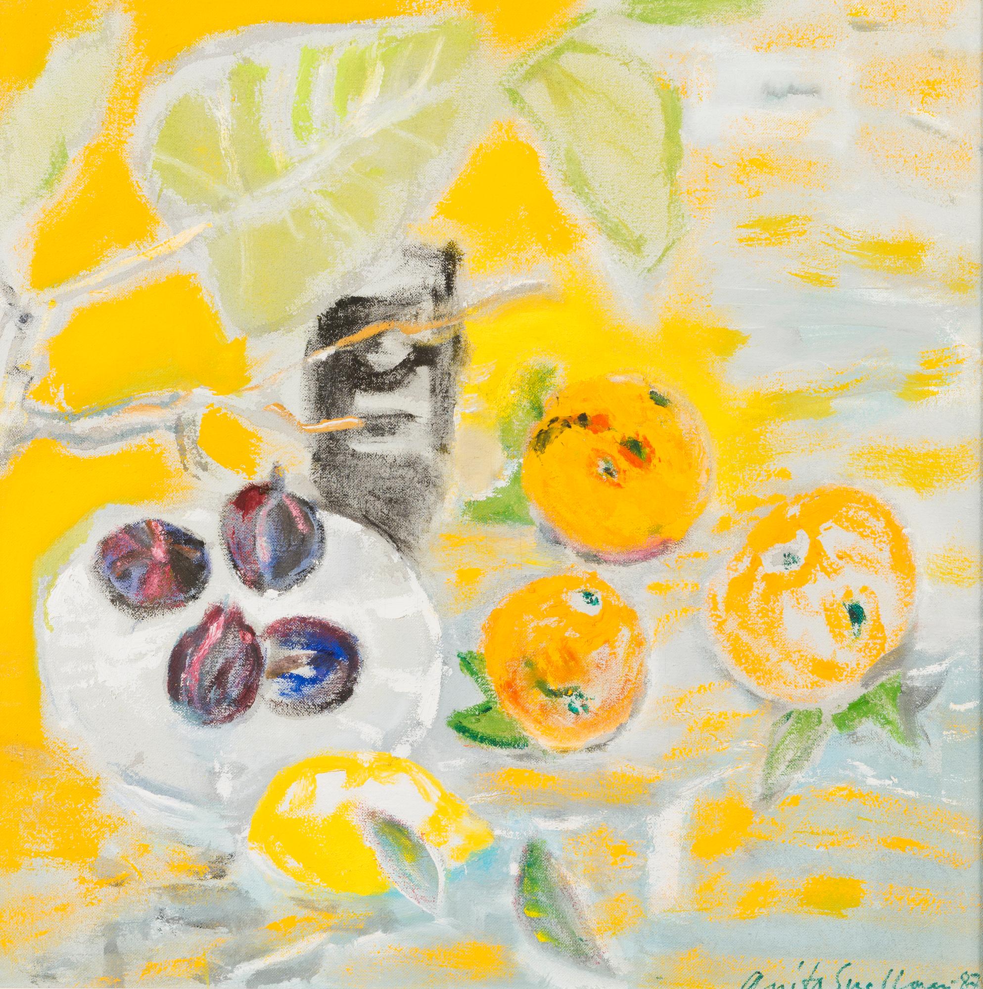 ANITA SNELLMAN, oil on canvas, signed and dated -87.