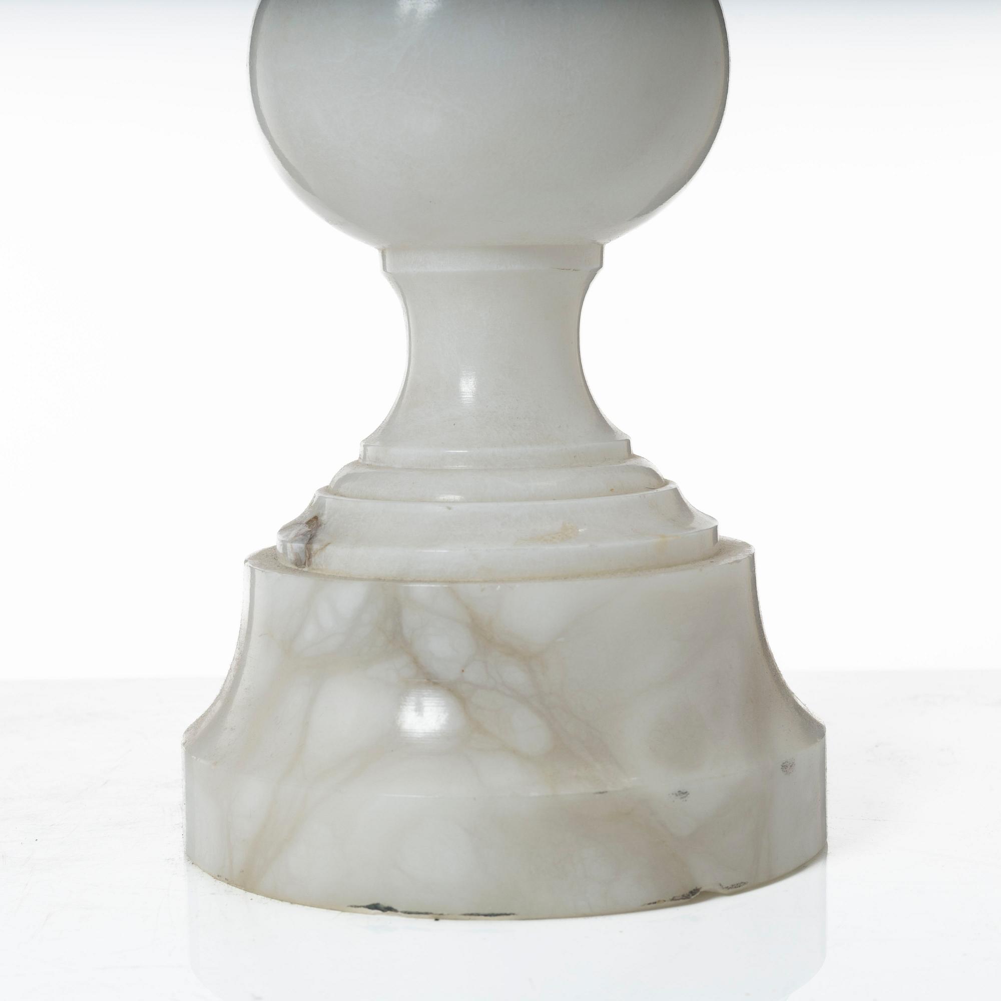 Bordslampor, ett par, troligen Italien, 1900-talets andra hälft.