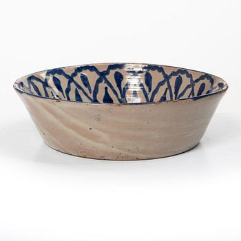 A bowl, faience, Spain, 19th century.