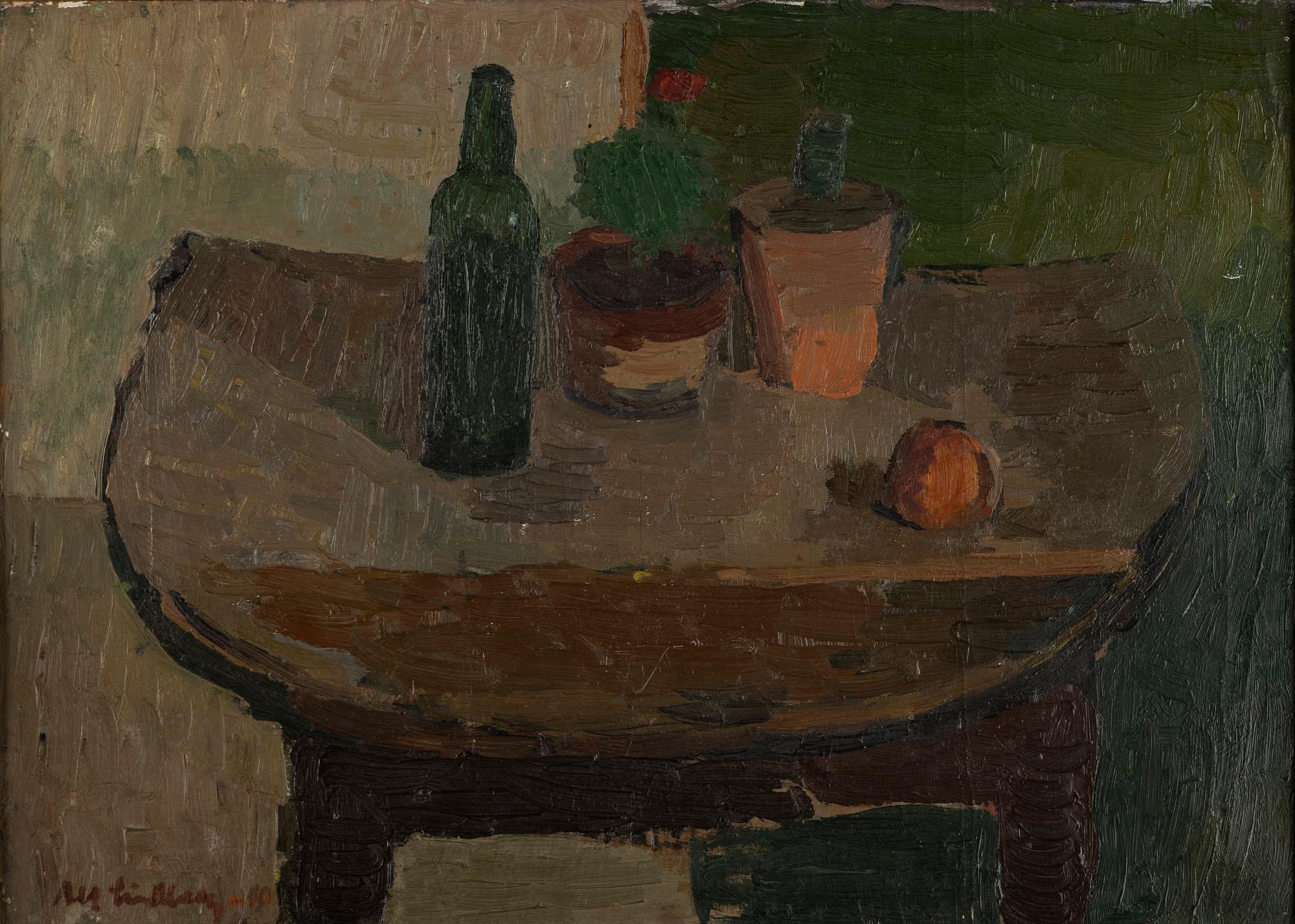 Alf Lindberg, oil on canvas, signed and dated -40.