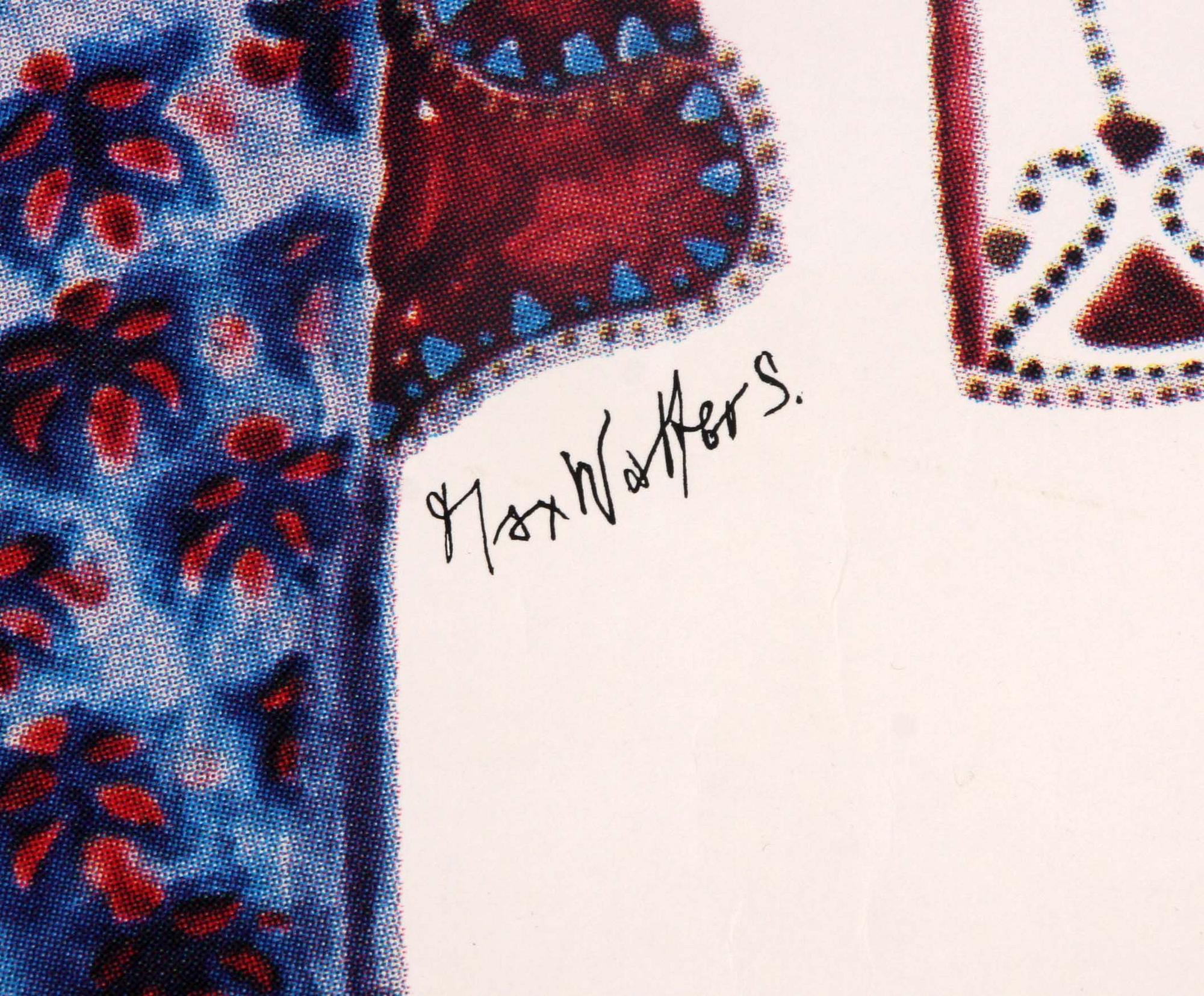 MAX WALTER SVANBERG, affisch, sign.