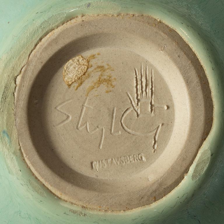 Stig Lindberg, two stoneware bowls, Gustavsberg Studio 1963-64.