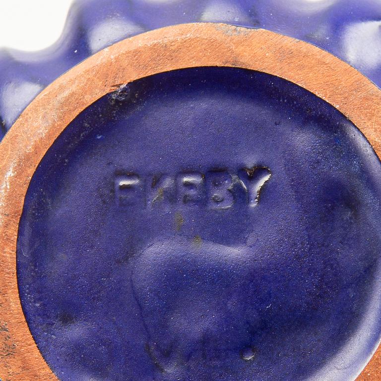 Vicke Lindstrand, vase, earthenware, Upsala-Ekeby.