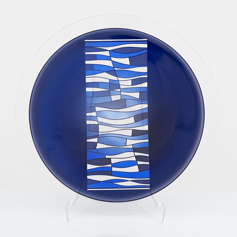 Klas-Göran Tinbäck, a dish, dated 1984.