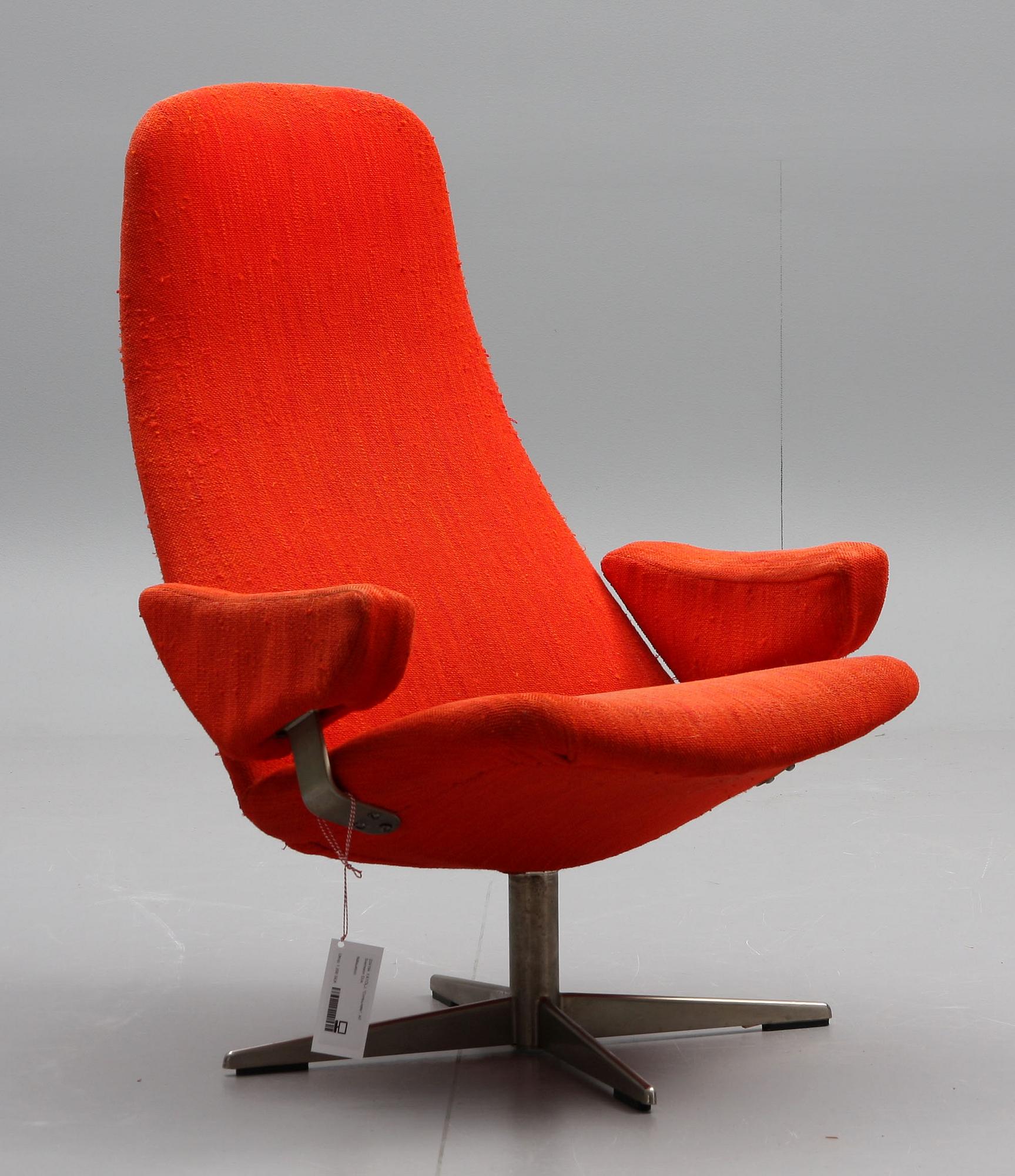 FÅTÖLJ, "Contourette", Alf Svensson, Dux.