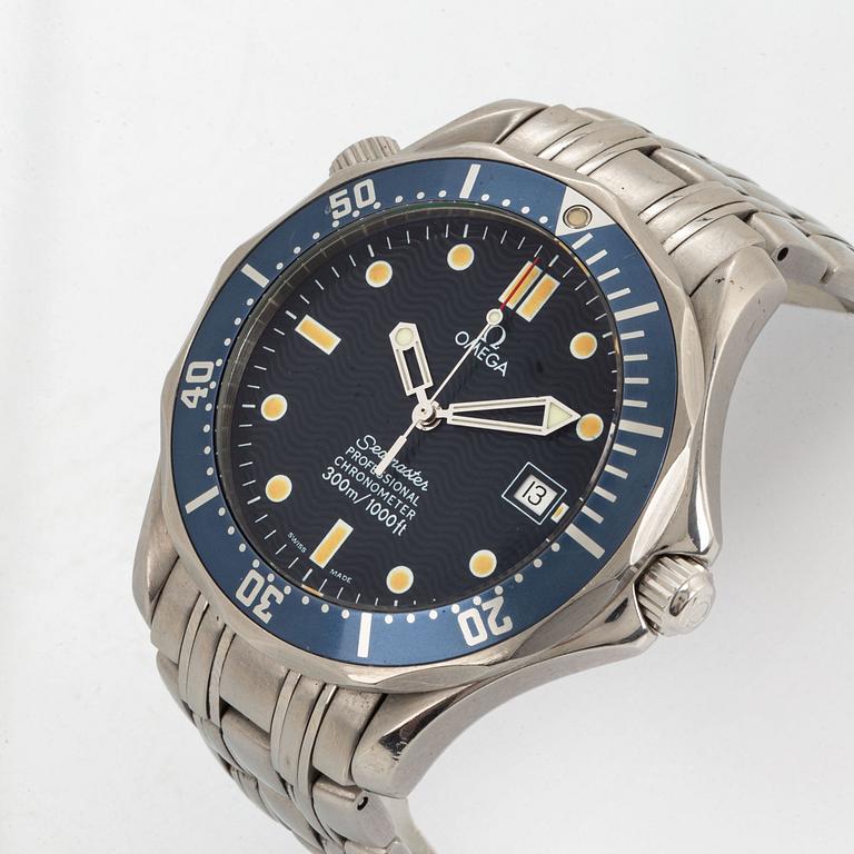 Omega, Seamaster, Professional, Chronometer, armbandsur, 41 mm.