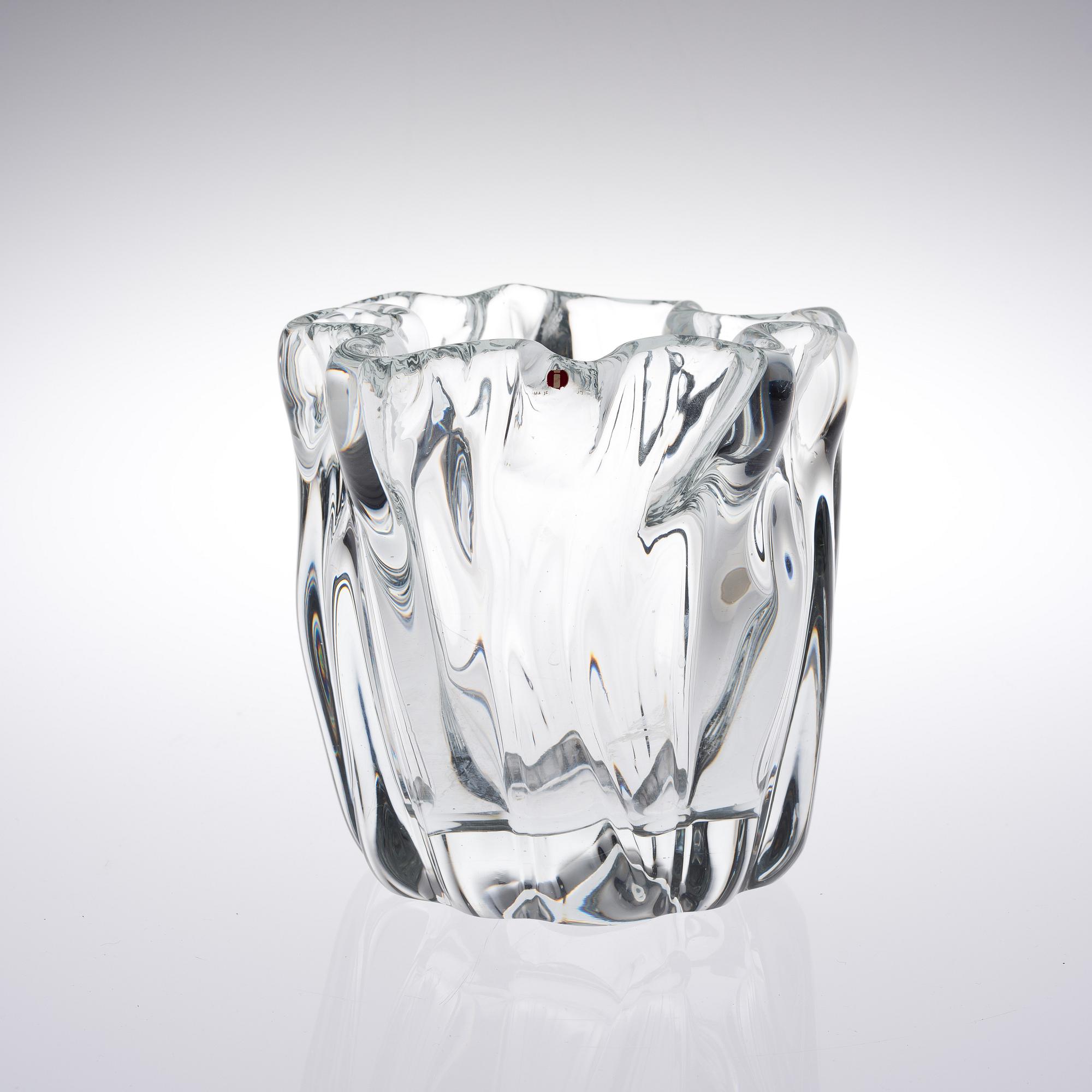 TAPIO WIRKKALA, VAS, "Stubbe", signerad Tapio Wirkkala -7241. Iittala, 1950/60-tal.