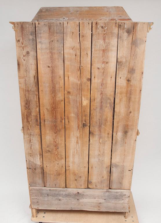 SKRIVSKÅP, allmoge, 1800-tal.