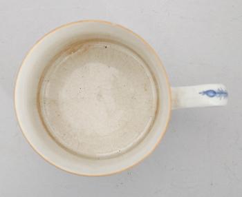 MUGG, porslin, Kina, Qianlong 1736-1795.