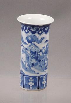 VAS, porslin, Kanxi-stil, Kina 1800-tal.