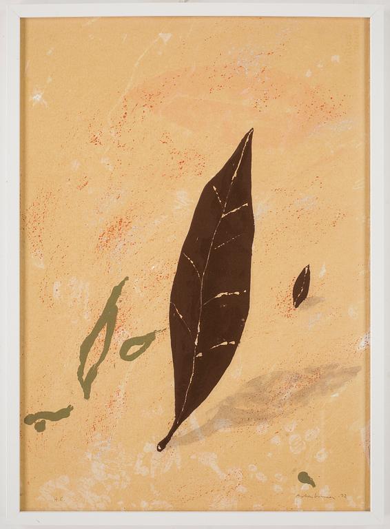 LENNART ASCHENBRENNER, färglitografi, signerad. H. C.