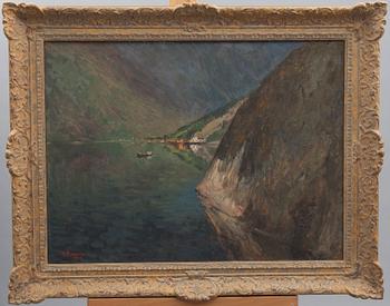 LOUIS SPARRE, olja på pannå, signerad och daterad 1933.