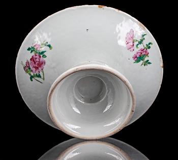 TAZZA, porslin. Kina. Sen Qing. 1800/190-tal.