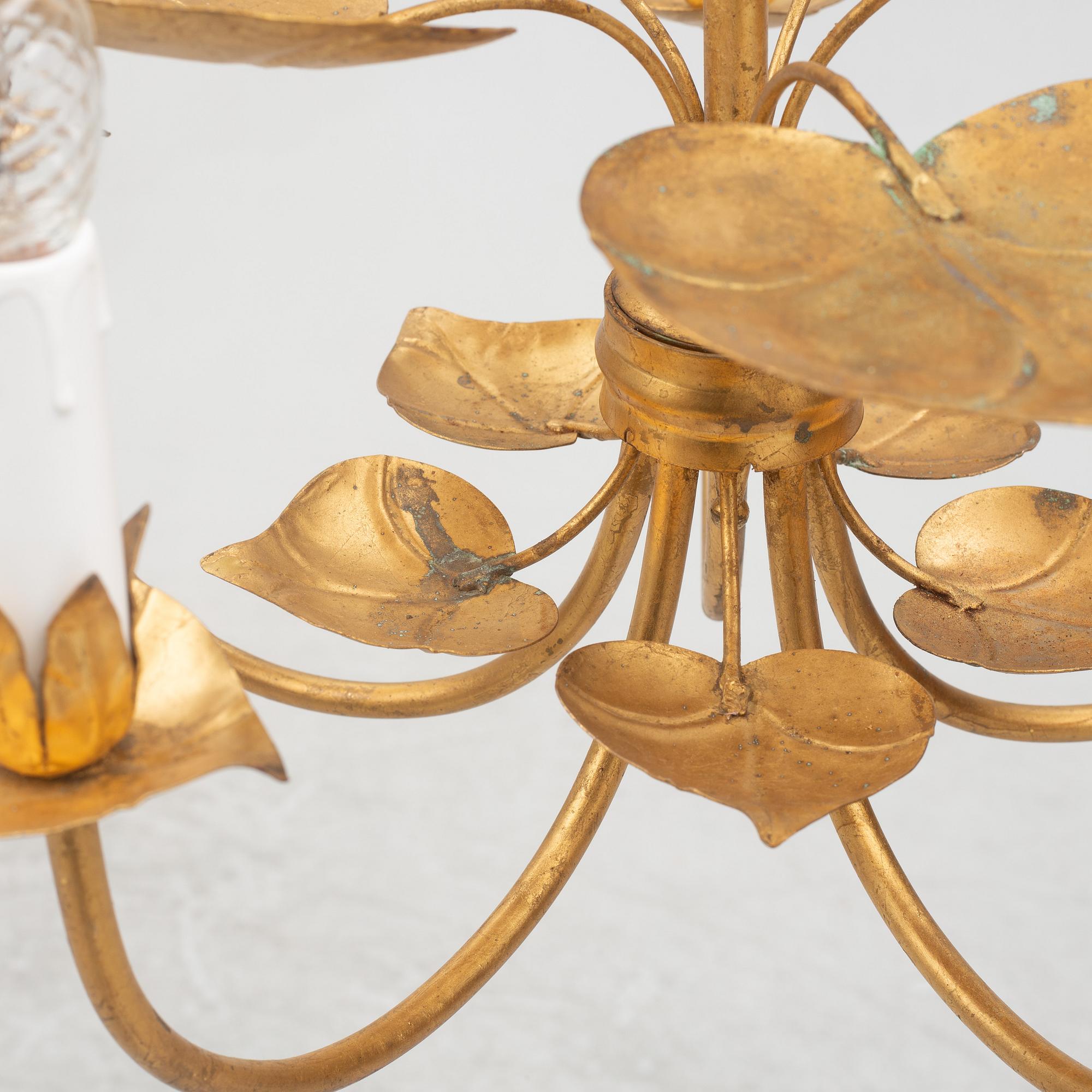 Taklampa, troligen Italien, 1900-talets andra hälft.