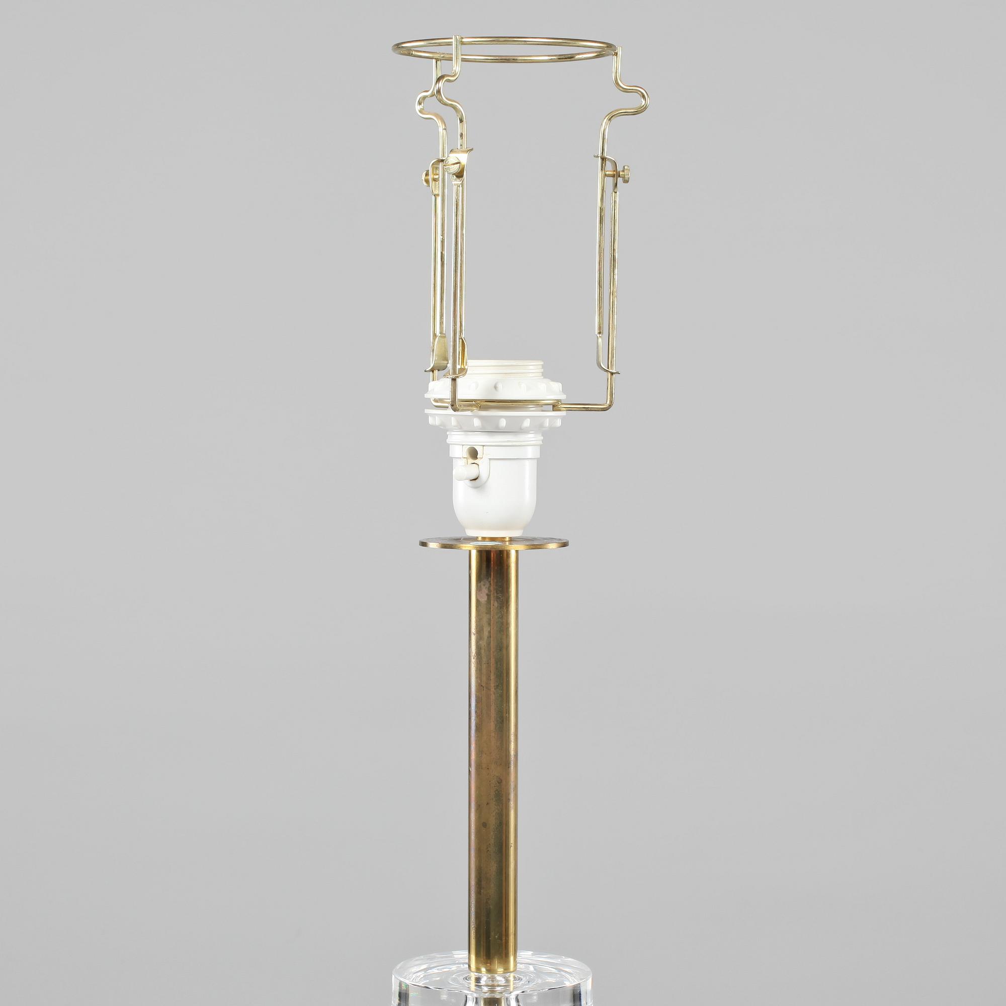 GOLVLAMPA, "RD 1990", Carl Fagerlund, Orrefors, 1960/1970-tal.