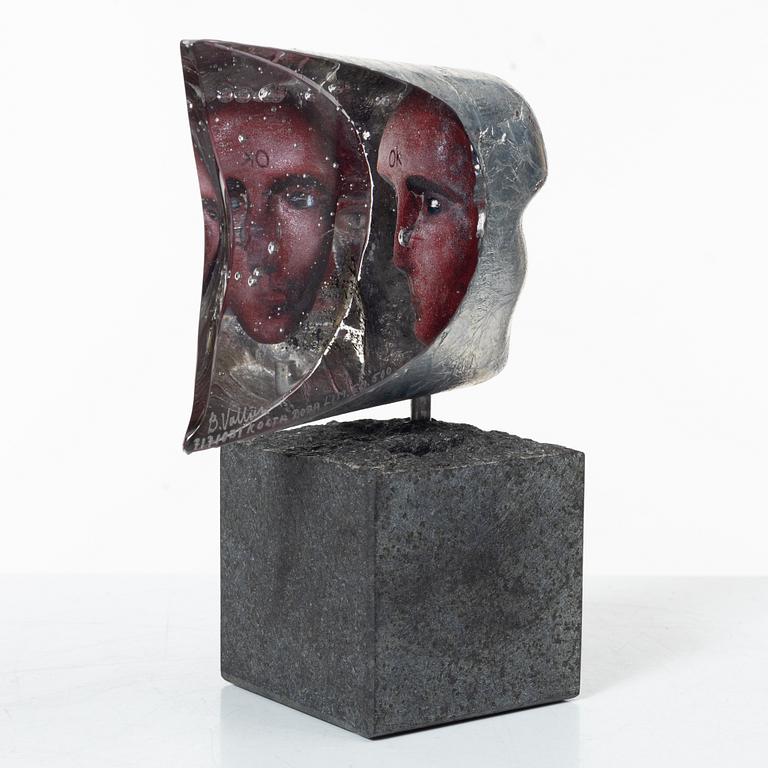 Bertil Vallien, sculpture, Limited Edition, Kosta Boda.