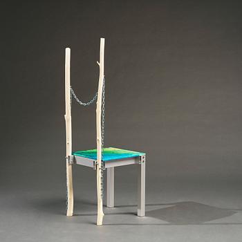 Fredrik Paulsen, a unique chair, "Chair One, FKA Branzi", JOY, 2024.