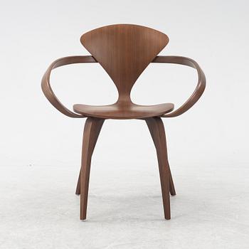 Norman Cherner, a walnut armchair, The Cherner Chair Company, The United States, contemporary.