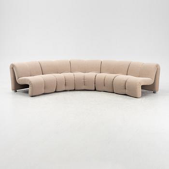 Jan Ekselius, an 'Etcetera Modul' modular sofa from J.O. Carlssons Möbel AB, Vetlanda, 1970's/80's.