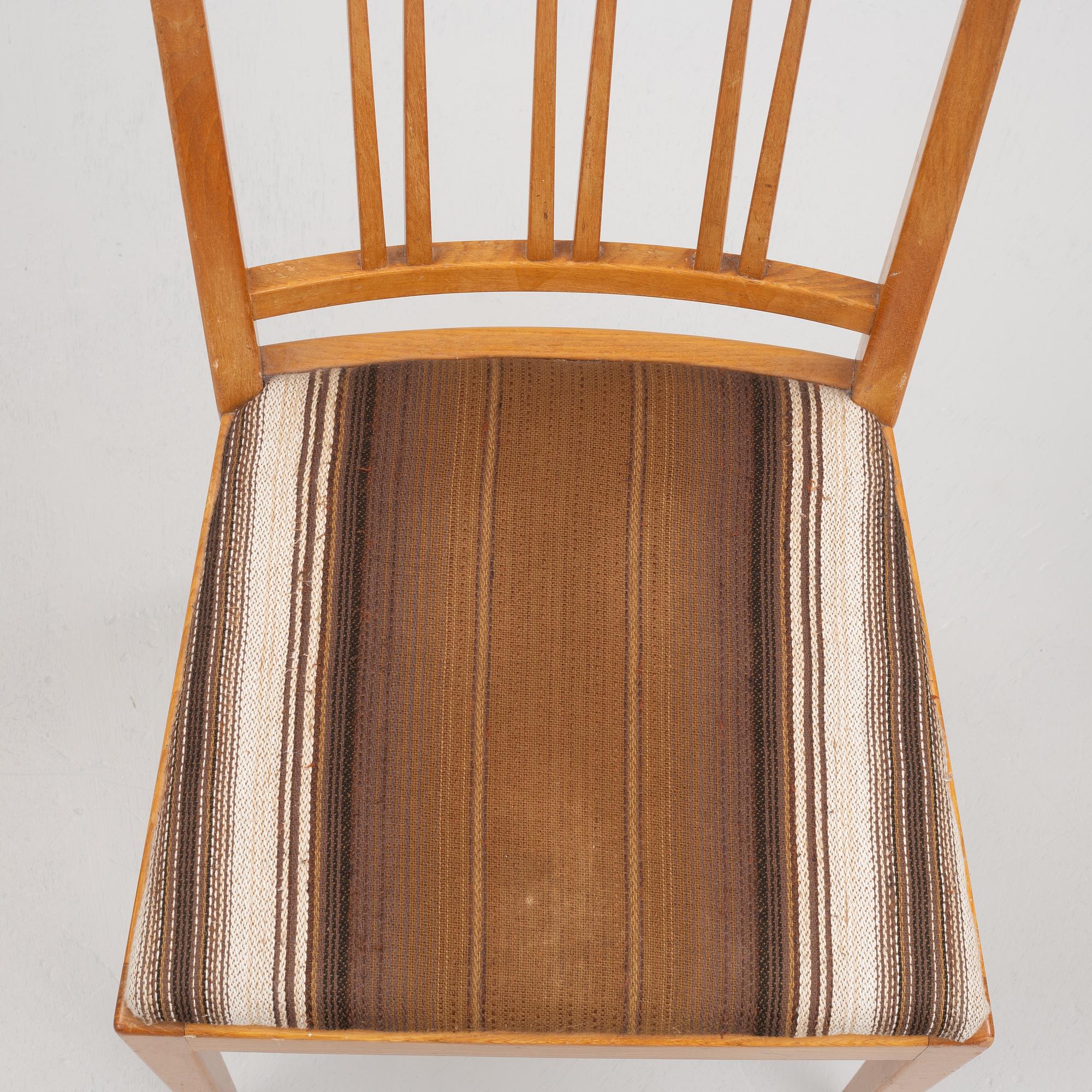 Svenska Möbelfabrikerna Bodafors, stolar 3 st. 1950/60-tal.