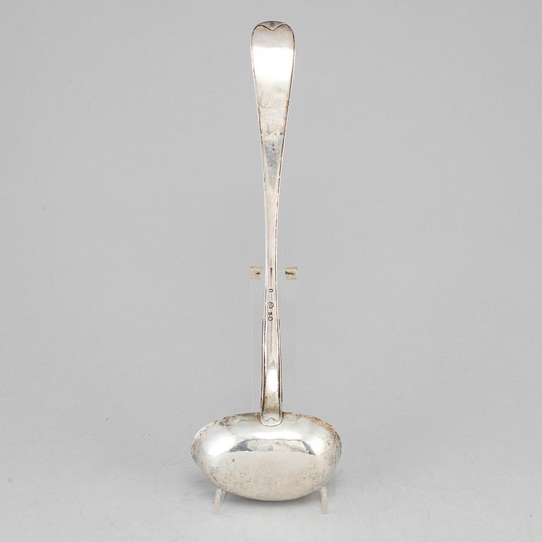 PEHR ZETHELIUS, soppslev, silver, Stockholm, 1796.