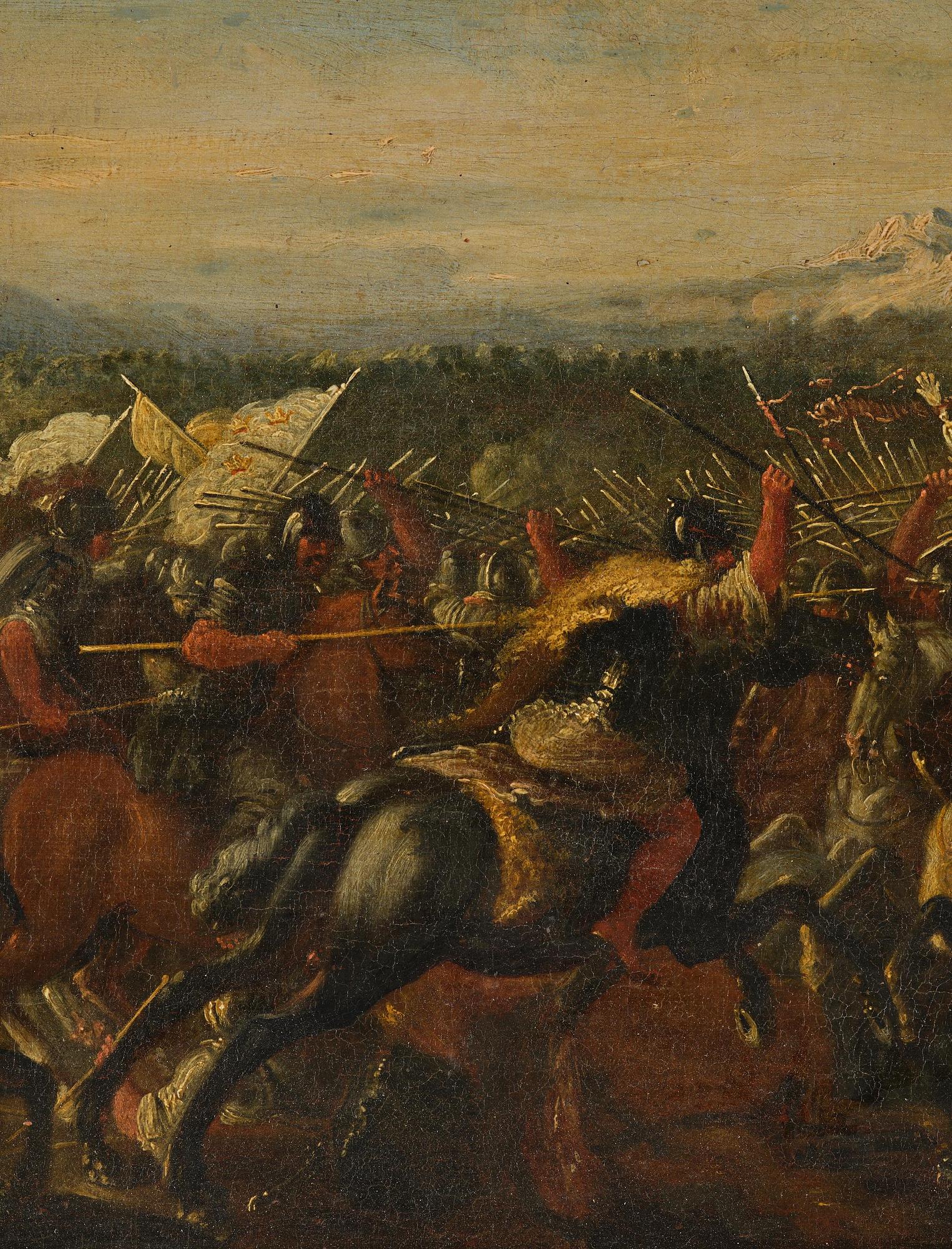 Francesco Graziani ("Ciccio"), circle of, Roman battle.