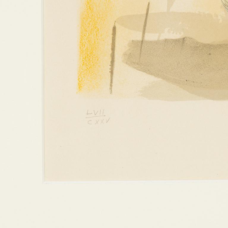 Salvador Dalí, lithograph in colours, 1979, signed LVII/CXXV:.