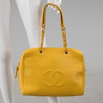 VÄSKA, Tote XL, Chanel 1997-99.