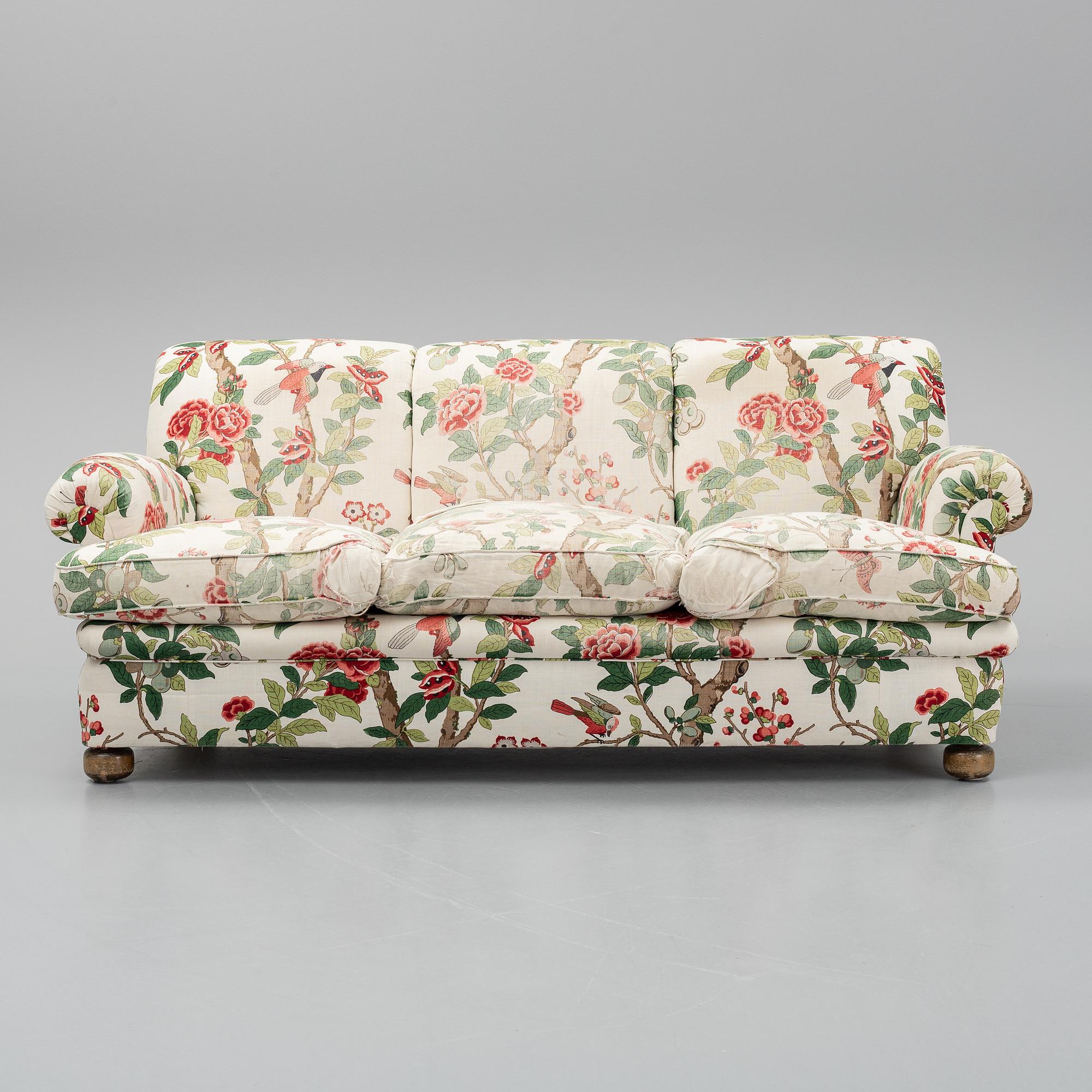 Josef Frank, soffa, modell 703, Firma Svenskt Tenn.