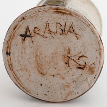 Kyllikki Salmenhaara, mugg, stengods, signerad KS Arabia.