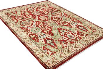 A Mamluk carpet, c. 316 x 242 cm.