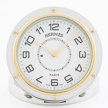 Hermès, alarm clock, "Clipper Alarm Clock".