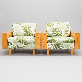 Kaijus & Päivi Harmia, A pair of armchairs for Rintalan Huonekalutehdas 1968, Finland.