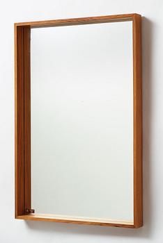 A Swedish 1950's-60's mirror model 7028 from Glas & Trä, Hovmantorp.