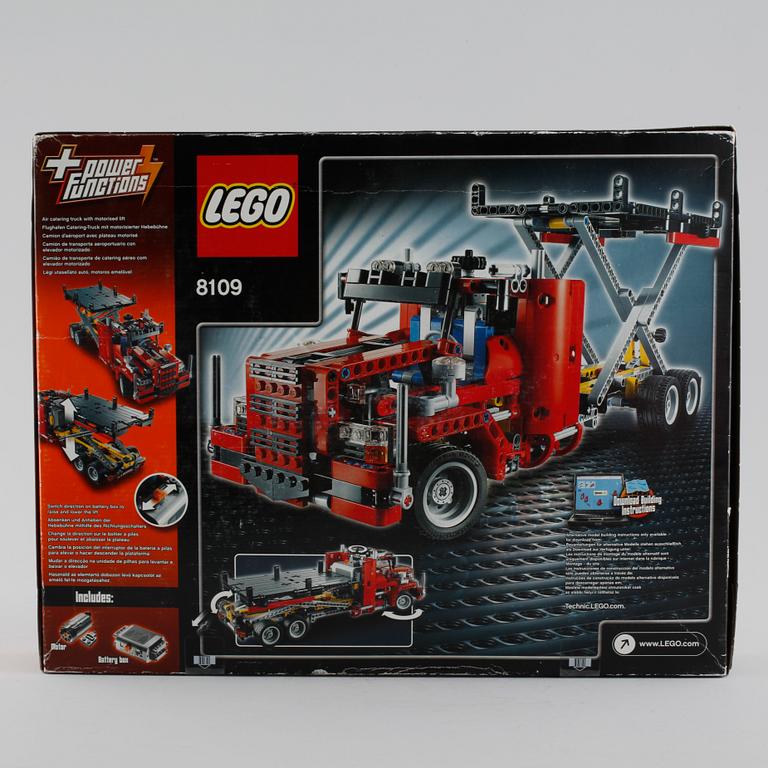 LEGO, TECHNIC, "Flatbed truck" 8109, Denmark, 2011.